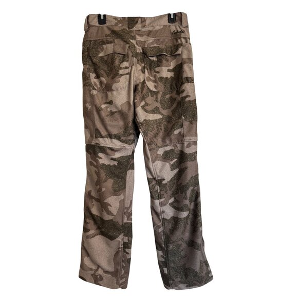 Cabela’s Camo Pants Microtex Size 30 W 32" L Soft Flannel Zipper Pockets NWOT - Picture 11 of 12
